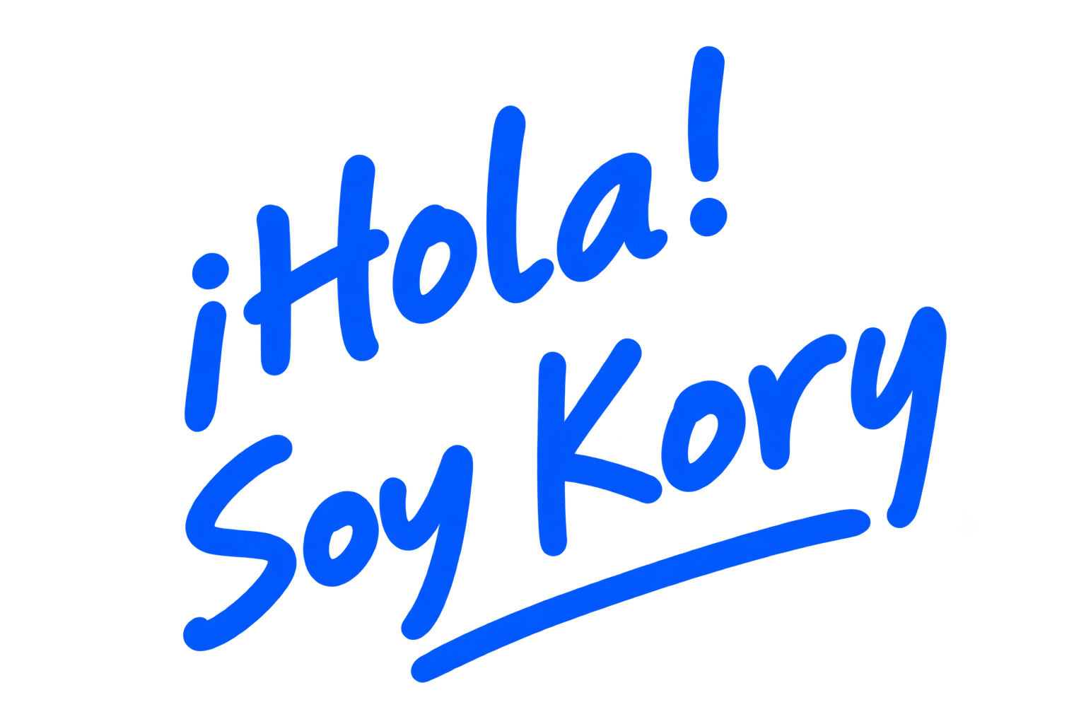 Hola, soy Kory